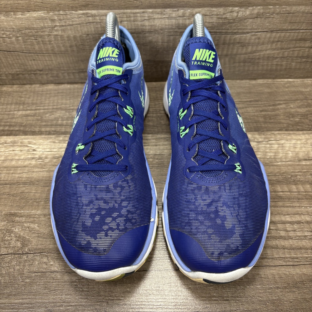 Nike Flex Supreme TR4 Blue Womens US Size 8.5 EUR 40 Running Shoes - Picture 2 of 9